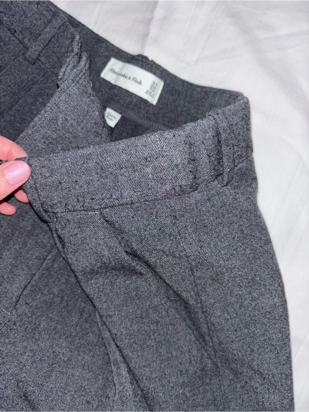 A&F Curve Love Wide Leg Dress Pants - Picture 10 of 15